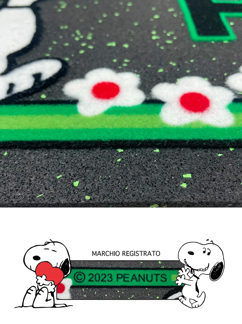 Peanuts Zerbino Ingresso Snoopy Originale Rettangolare 40 x 60 Cm Il Gruppone