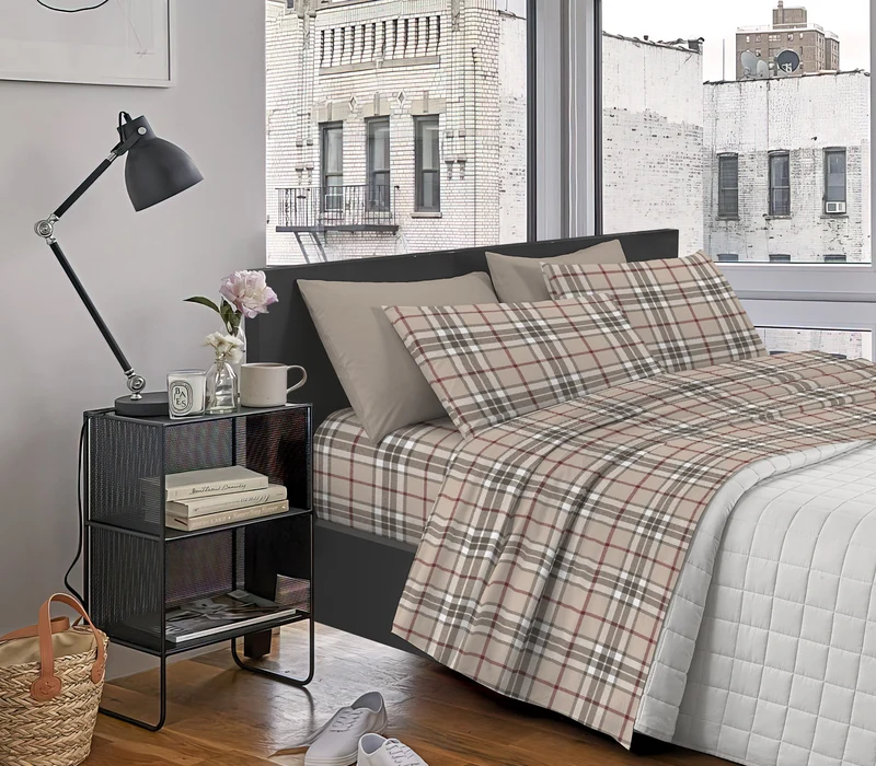 Completo Letto in Calda Flanella Morbida Anti-Pilling Made in Italy Il Gruppone