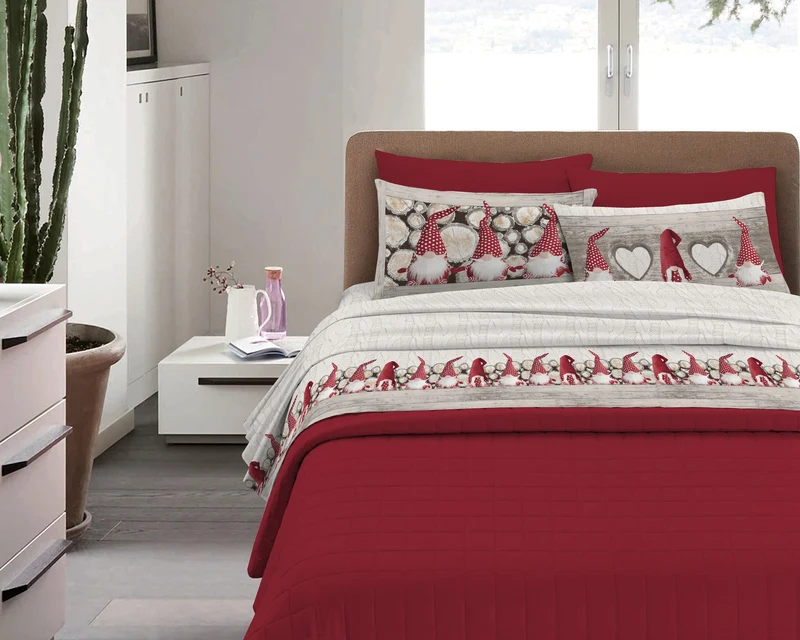 Completo Letto in Flanella Calda e Morbida Anti-Pilling Il Gruppone