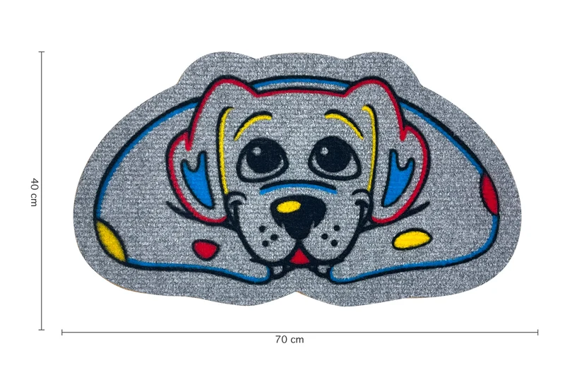 Zerbino Ingresso Resistente A Forma Animale Antiscivolo 40 x 70 Cm AsciugaPassi Il Gruppone