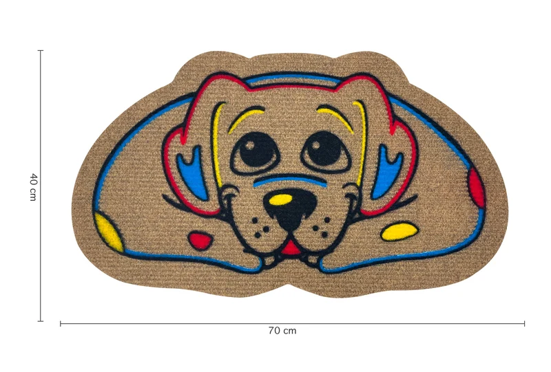 Zerbino Ingresso Resistente A Forma Animale Antiscivolo 40 x 70 Cm AsciugaPassi Il Gruppone