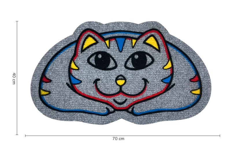 Zerbino Ingresso Resistente A Forma Animale Antiscivolo 40 x 70 Cm AsciugaPassi Il Gruppone