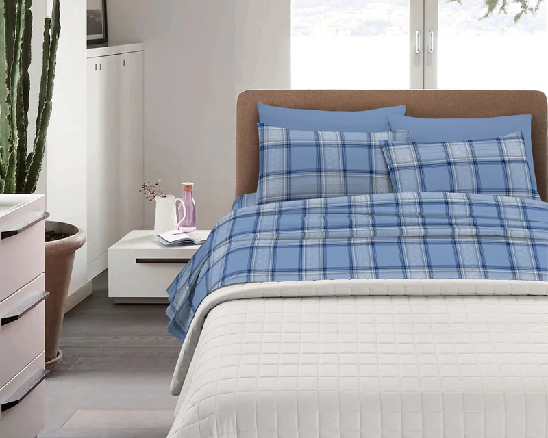 Completo Letto in Flanella Calda e Morbida Anti-Pilling Il Gruppone