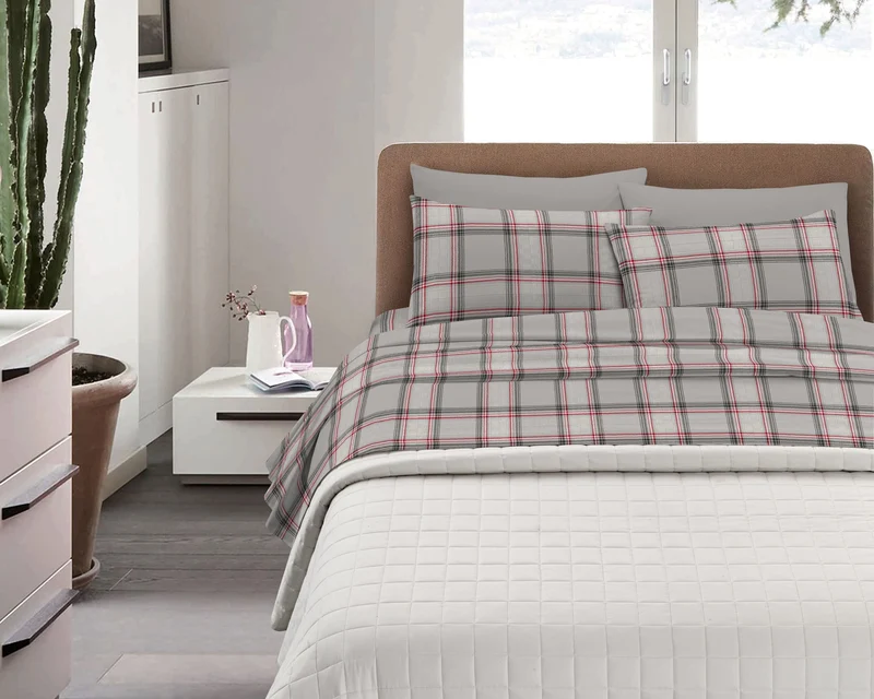 Completo Letto in Flanella Calda e Morbida Anti-Pilling Il Gruppone