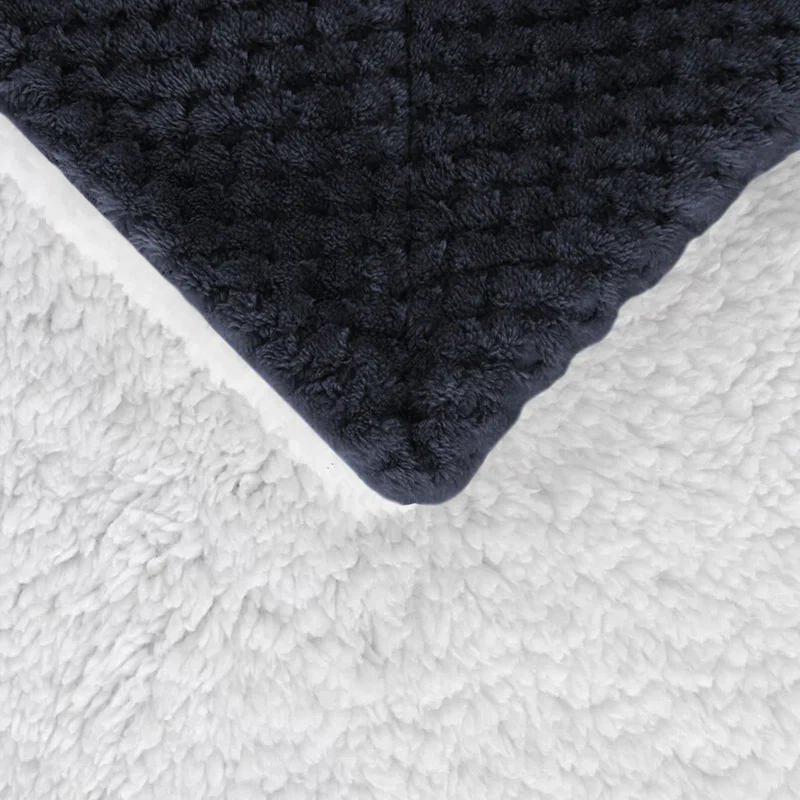 Coperta Invernale Pile Sherpa Morbida 440 g/mq Effetto Pelliccia Il Gruppone