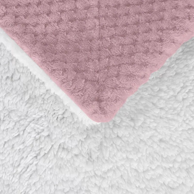 Coperta Invernale Pile Sherpa Morbida 440 g/mq Effetto Pelliccia Il Gruppone