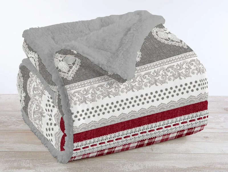 Coperta Invernale Pile Sherpa Morbida Effetto Pelliccia Il Gruppone