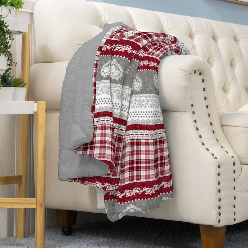 Coperta Invernale Pile Sherpa Morbida Effetto Pelliccia Il Gruppone
