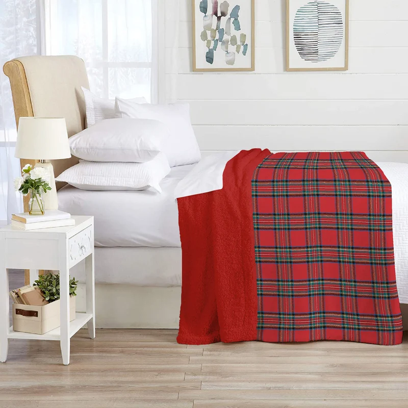 Coperta Invernale Pile Sherpa Morbida Effetto Pelliccia Il Gruppone