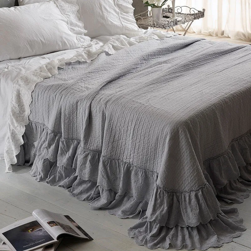 Completo Lenzuola 100% Puro Cotone StoneWashed - Betty