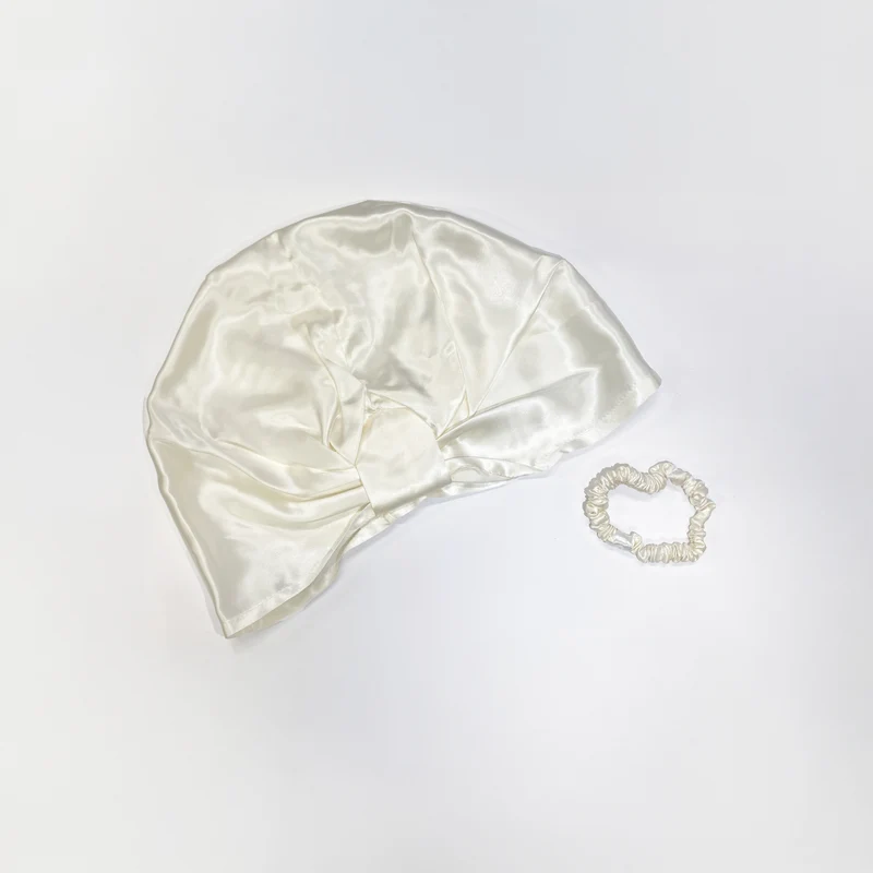 Set Cuffia e Scrunchie in Seta - Polo