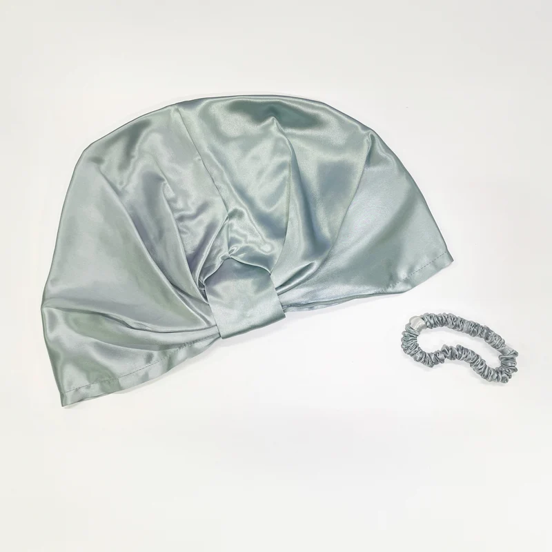 Set Cuffia e Scrunchie in Seta - Polo