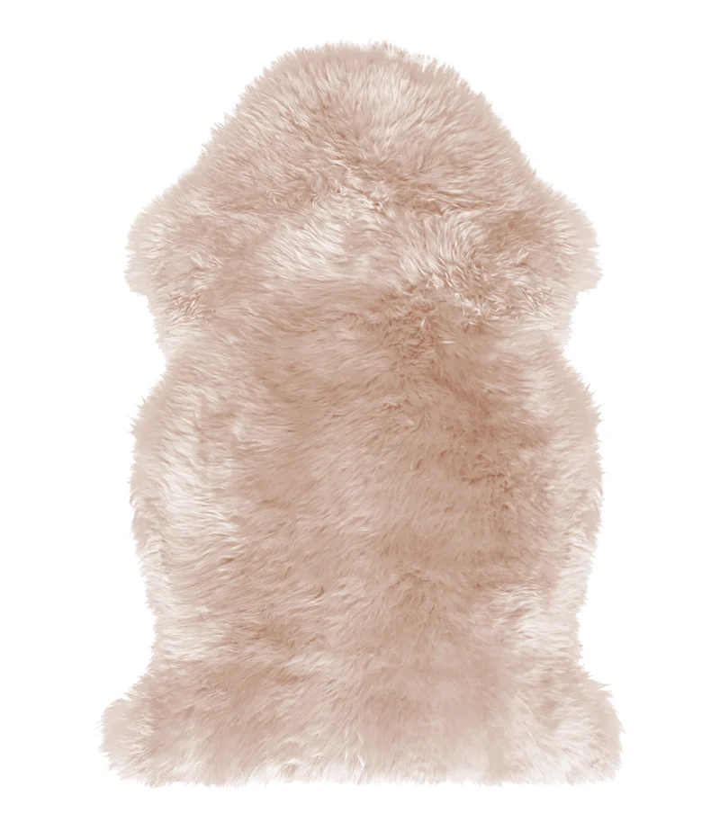 Tappeto in Finta Pelliccia Sintetica Di Agnello Pecora A Pelo Lungo Decorativo Super Morbido 60 x 90 Cm