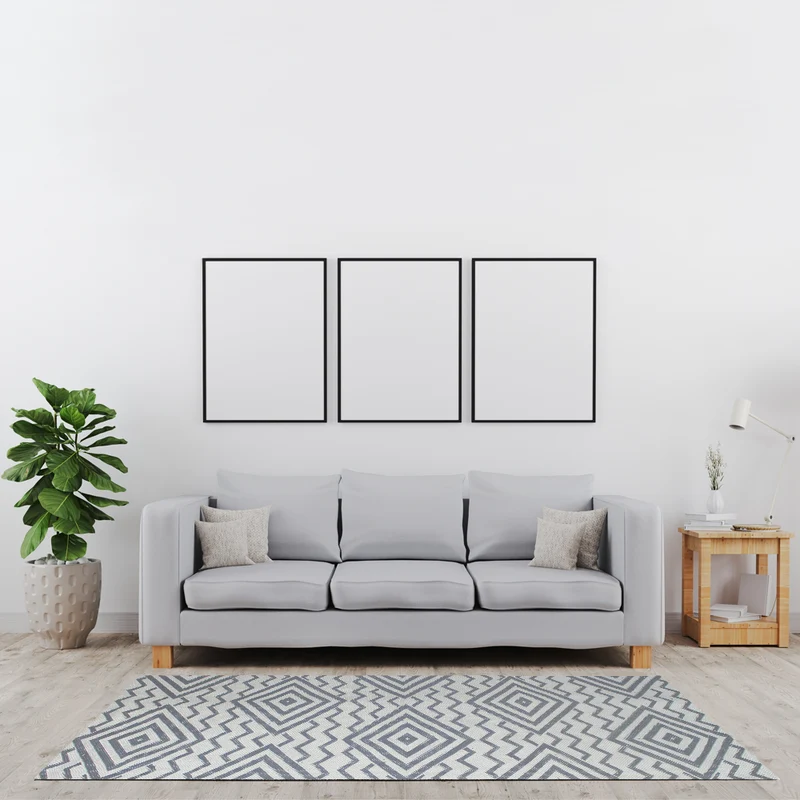Tappeto arredo 100% cotone misura 120x170 cm Il Gruppone