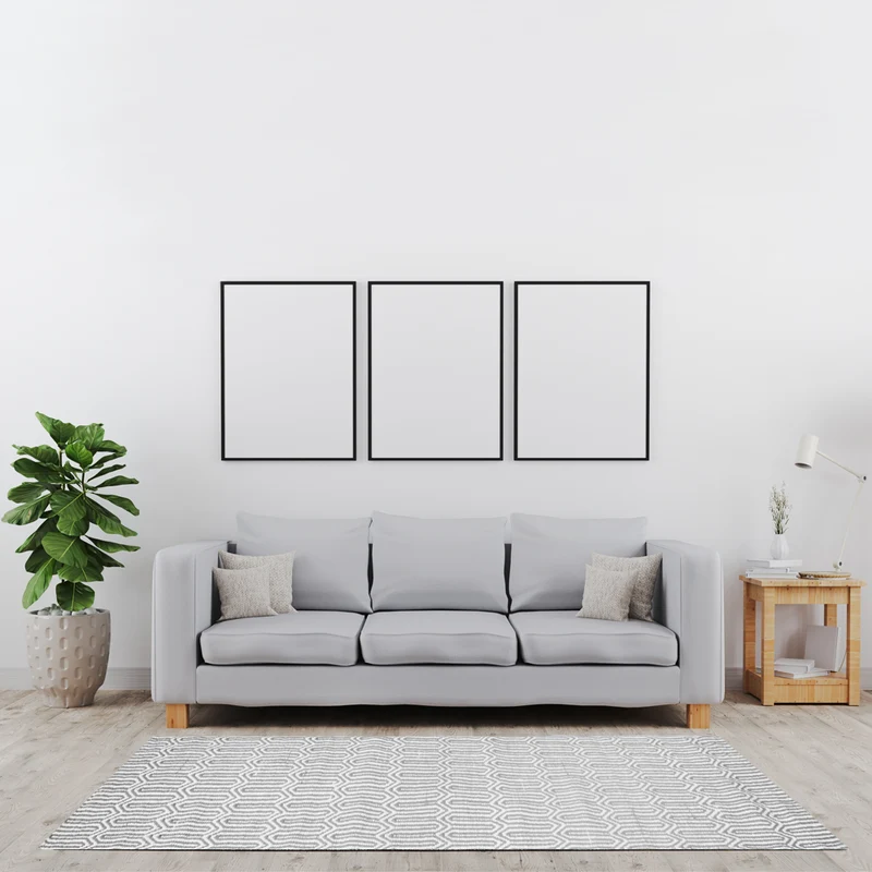 Tappeto arredo 100% cotone misura 120x170 cm Il Gruppone