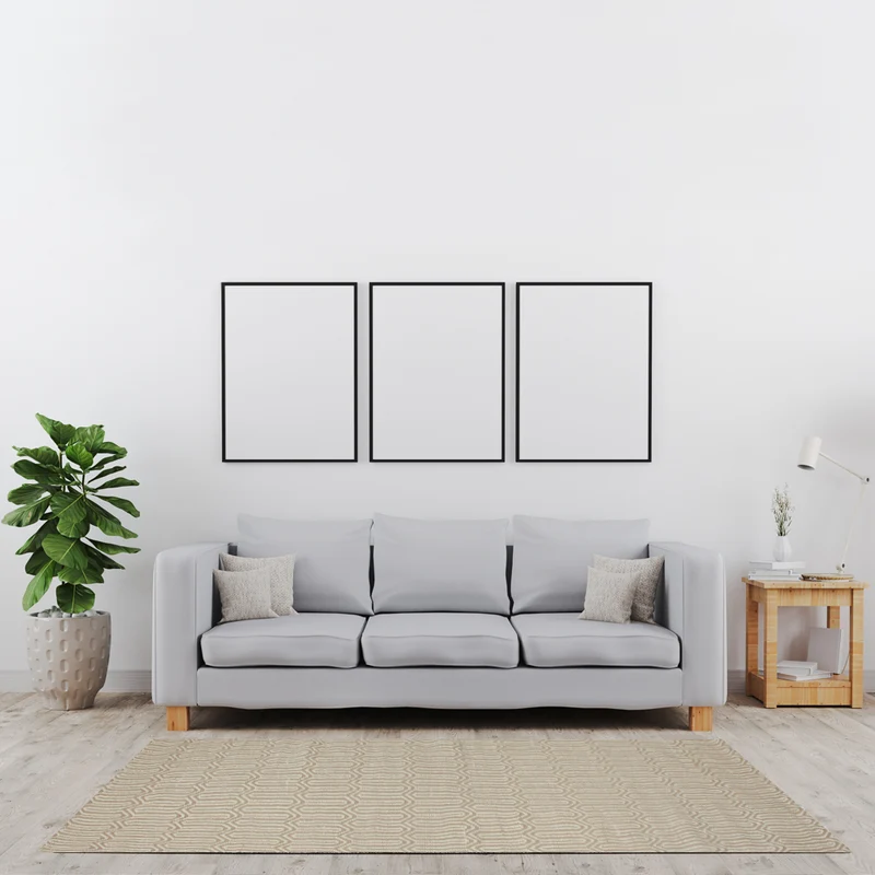 Tappeto arredo 100% cotone misura 120x170 cm Il Gruppone