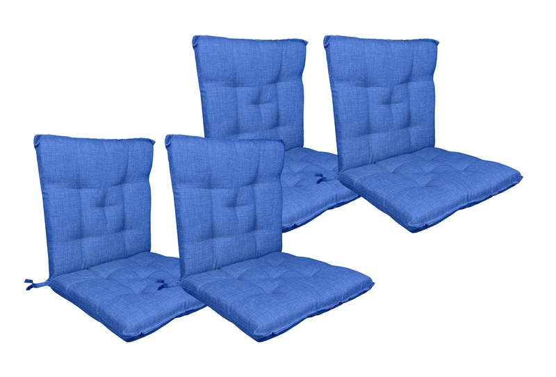 Set Cuscini per Sedia con Schienale ed Elastico 40x80 cm Il Gruppone