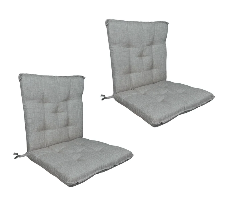 Set Cuscini per Sedia con Schienale ed Elastico 40x80 cm Il Gruppone