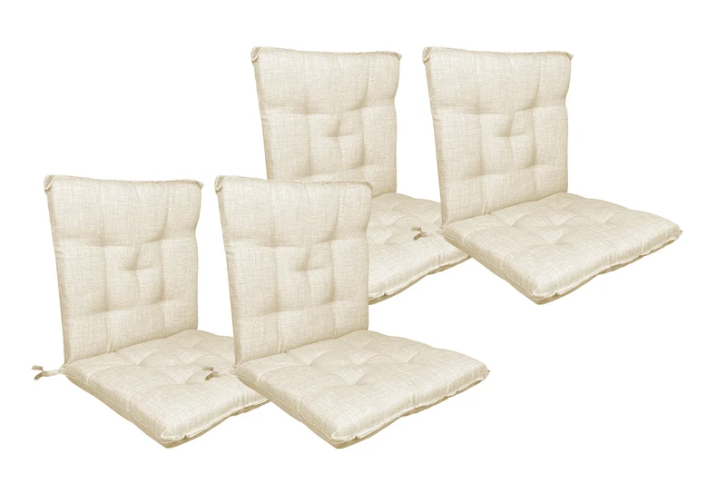 Set Cuscini per Sedia con Schienale ed Elastico 40x80 cm Il Gruppone