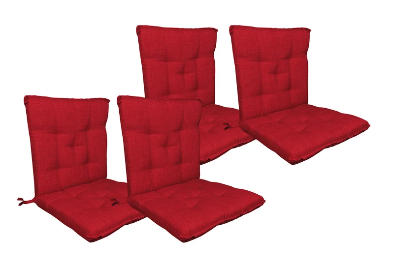 Set Cuscini per Sedia con Schienale ed Elastico 40x80 cm Il Gruppone