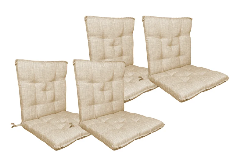 Set Cuscini per Sedia con Schienale ed Elastico 40x80 cm Il Gruppone