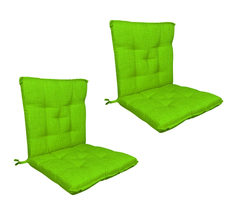 Set Cuscini per Sedia con Schienale ed Elastico 40x80 cm Il Gruppone