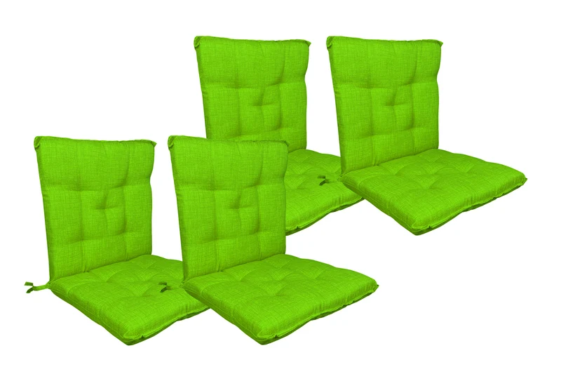 Set Cuscini per Sedia con Schienale ed Elastico 40x80 cm Il Gruppone
