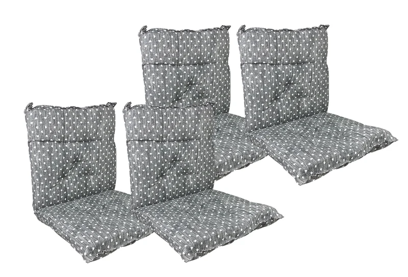 Set Cuscini per Sedia con Schienale ed Elastico 40x80 cm Il Gruppone