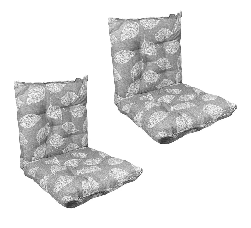 Set Cuscini per Sedia con Schienale ed Elastico 40x80 cm Il Gruppone