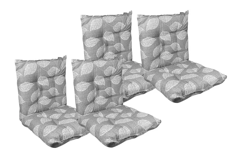 Set Cuscini per Sedia con Schienale ed Elastico 40x80 cm Il Gruppone