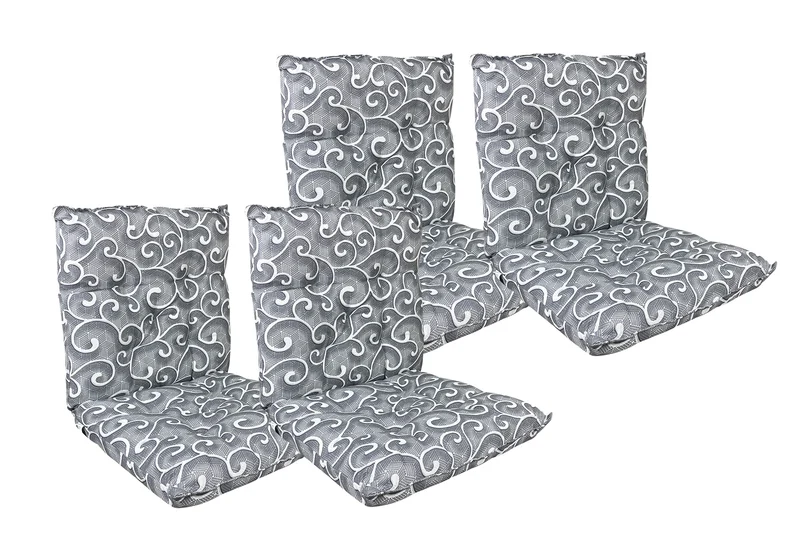 Set Cuscini per Sedia con Schienale ed Elastico 40x80 cm Il Gruppone