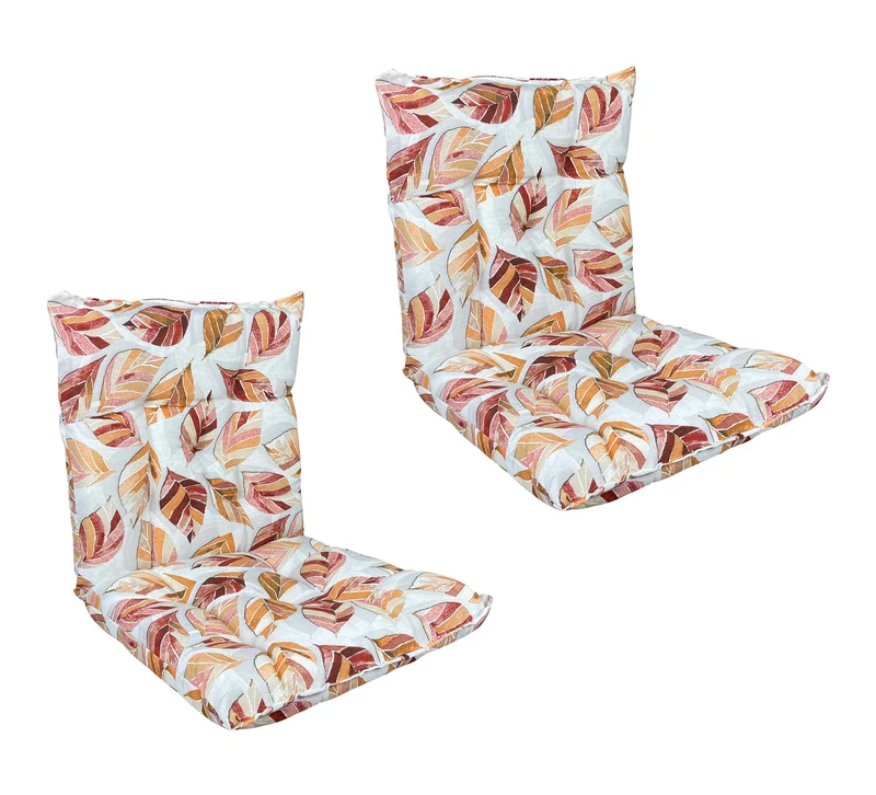 Set Cuscini per Sedia con Schienale ed Elastico 40x80 cm Il Gruppone
