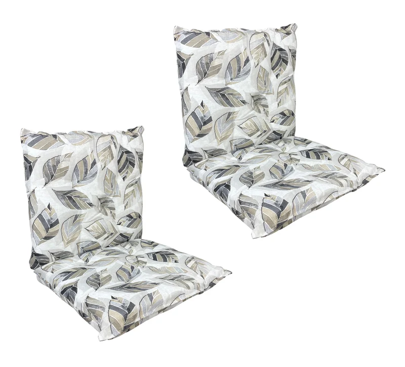 Set Cuscini per Sedia con Schienale ed Elastico 40x80 cm Il Gruppone