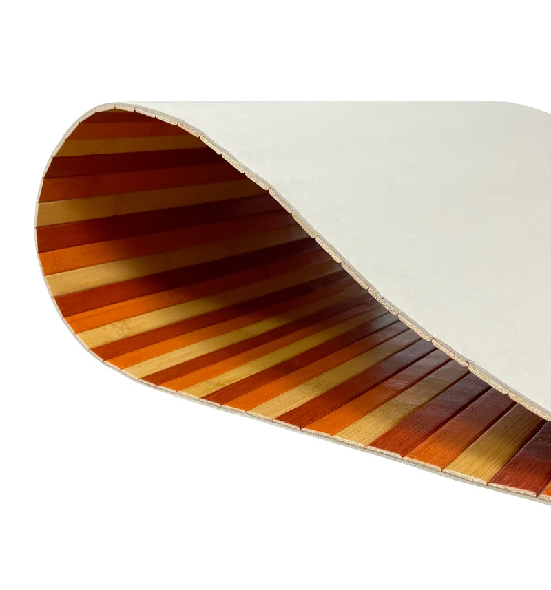 Tappeto passatoia made in Italy in Vero Bamboo Naturale 7 misure 7 colori