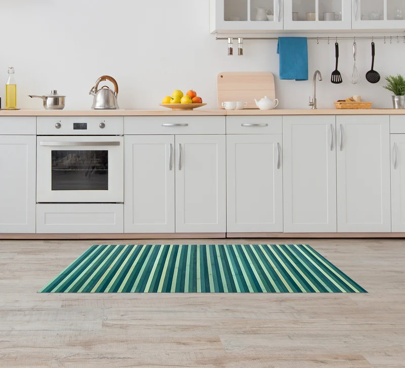 Tappeto passatoia made in Italy in Vero Bamboo Naturale 7 misure 7 colori
