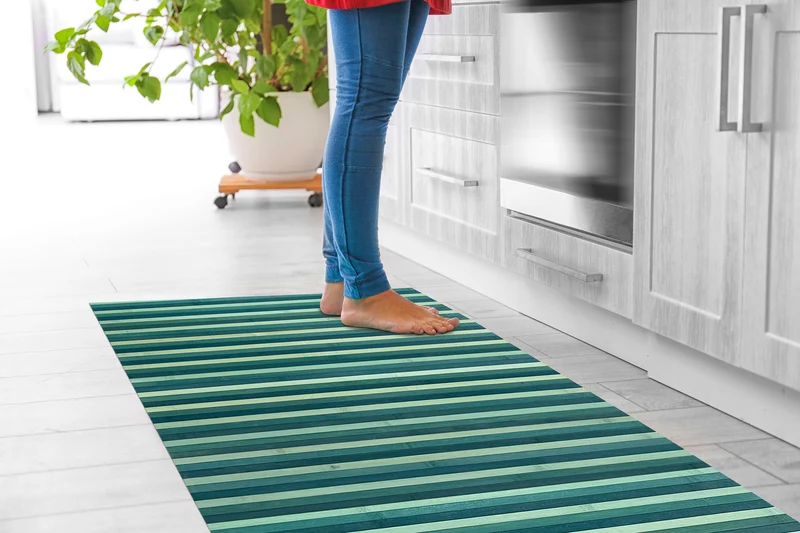 Tappeto passatoia made in Italy in Vero Bamboo Naturale 7 misure 7 colori