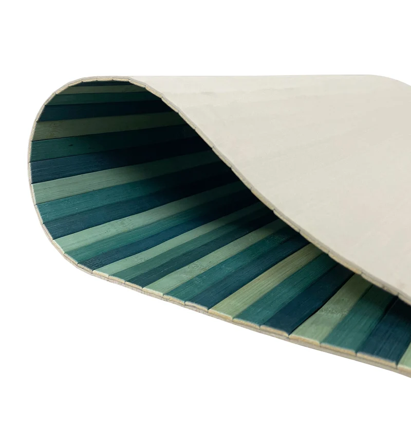 Tappeto passatoia made in Italy in Vero Bamboo Naturale 7 misure 7 colori