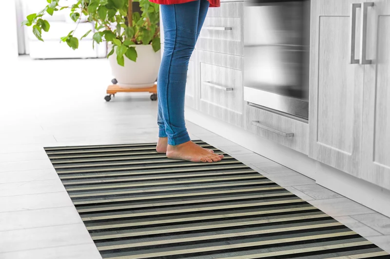 Tappeto passatoia made in Italy in Vero Bamboo Naturale 7 misure 7 colori