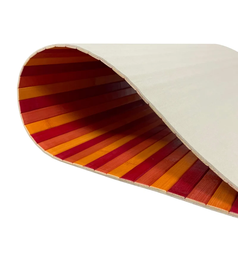 Tappeto passatoia made in Italy in Vero Bamboo Naturale 7 misure 7 colori