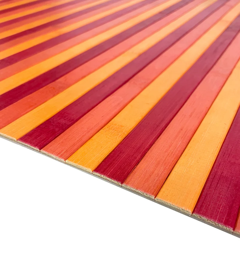 Tappeto passatoia made in Italy in Vero Bamboo Naturale 7 misure 7 colori