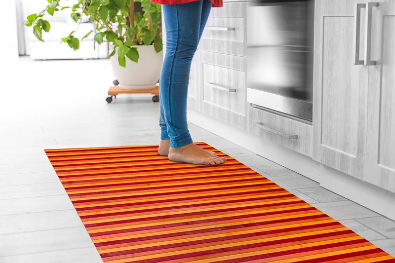 Tappeto passatoia made in Italy in Vero Bamboo Naturale 7 misure 7 colori