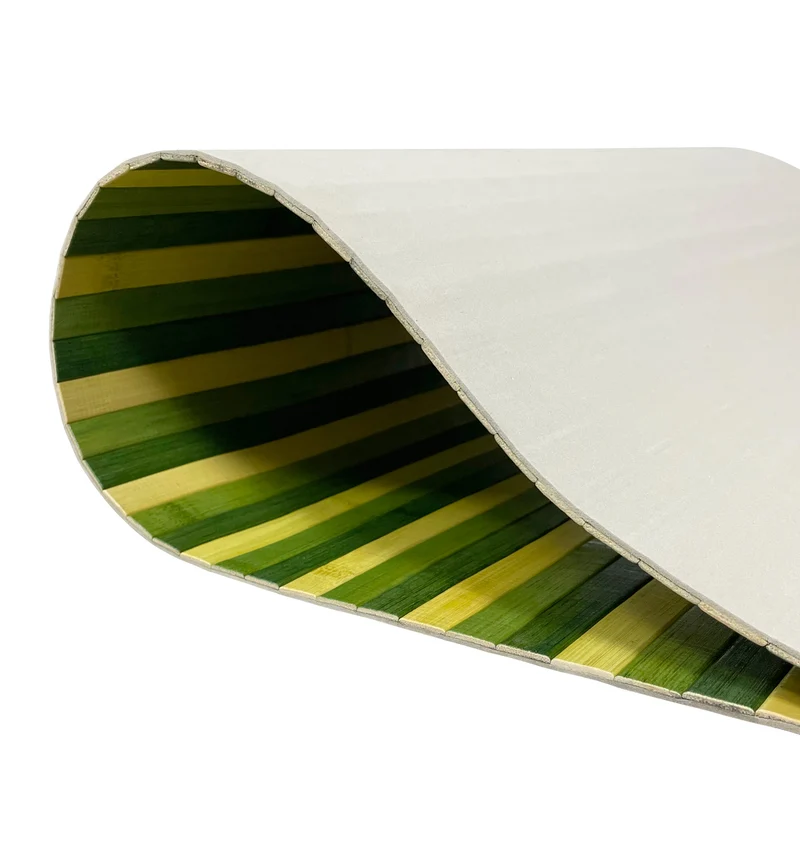 Tappeto passatoia made in Italy in Vero Bamboo Naturale 7 misure 7 colori
