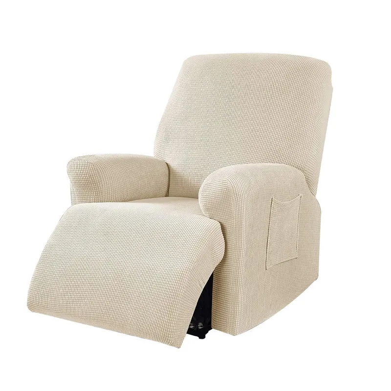 Copripoltrona Jacquard Elasticizzato per Poltrona Reclinabile Relax con Tasche Il Gruppone