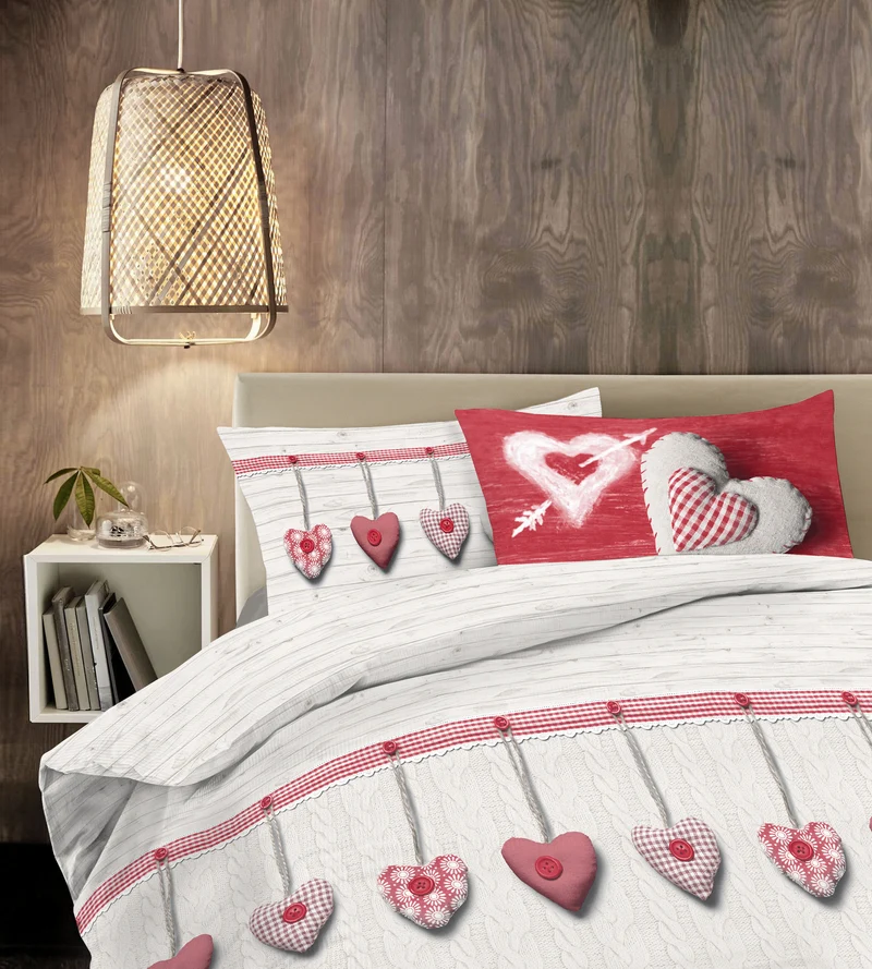 Parure Copripiumino in Cotone con Stampe Moderne Made in Italy Il Gruppone