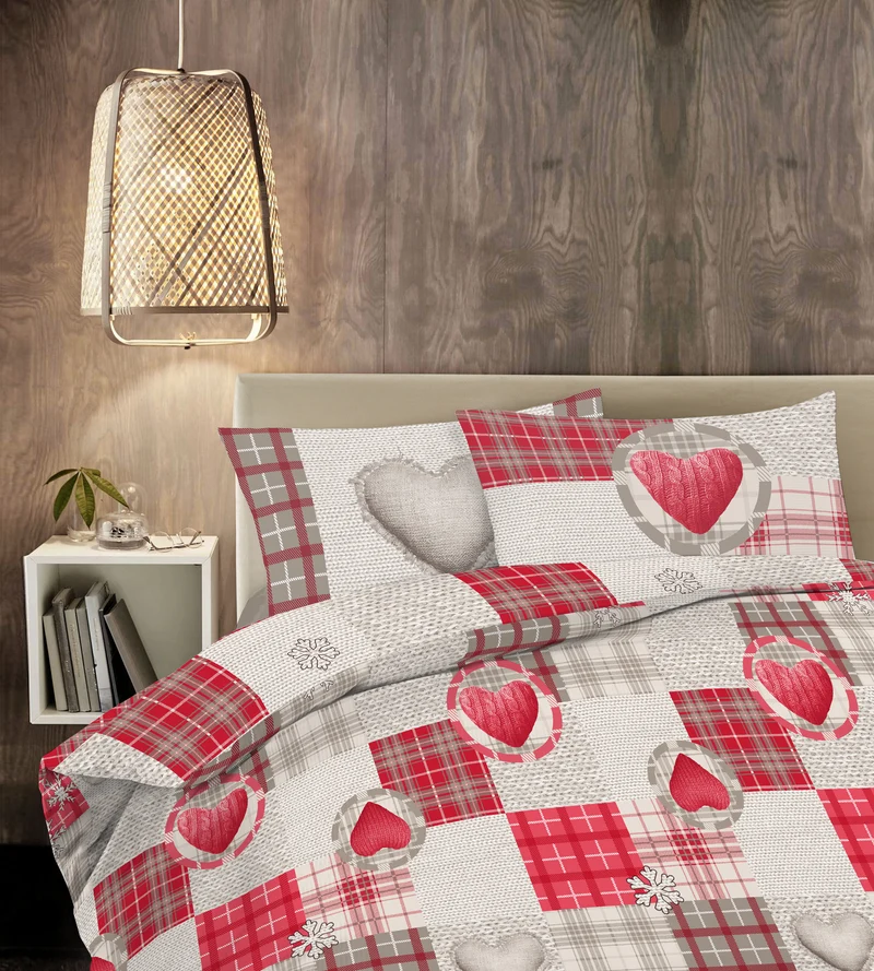 Parure Copripiumino in Cotone con Stampe Moderne Made in Italy Il Gruppone