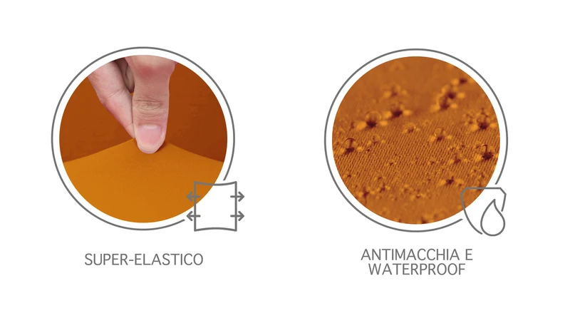 Copridivano Elasticizzato Antimacchia Antiscivolo Antigraffio Universale con Braccioli Sagomati Il Gruppone