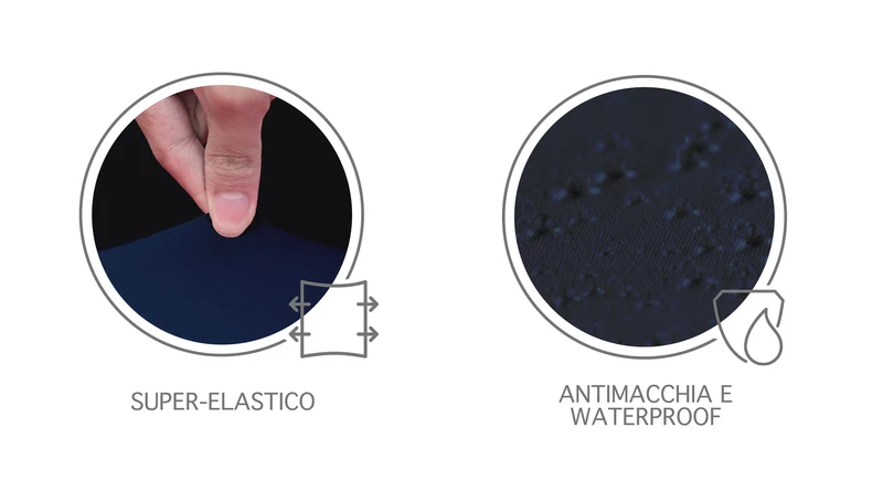 Copridivano Elasticizzato Antimacchia Antiscivolo Antigraffio Universale con Braccioli Sagomati Il Gruppone