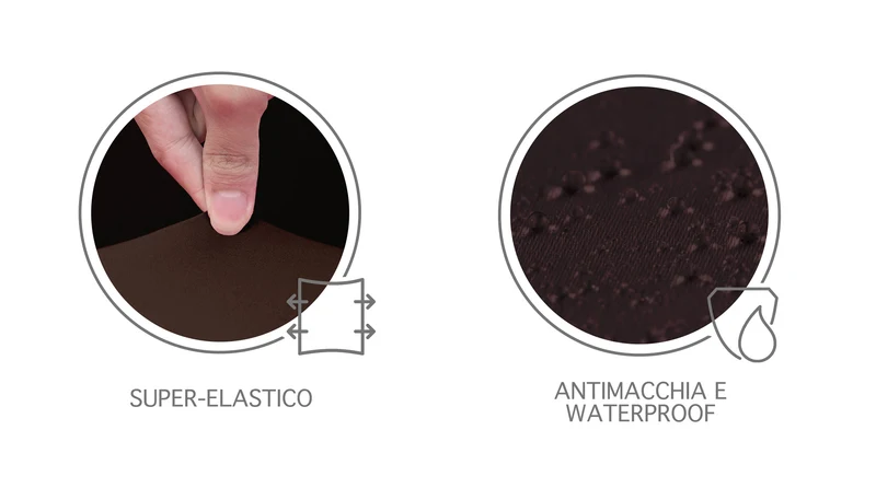 Copridivano Elasticizzato Antimacchia Antiscivolo Antigraffio Universale con Braccioli Sagomati Il Gruppone
