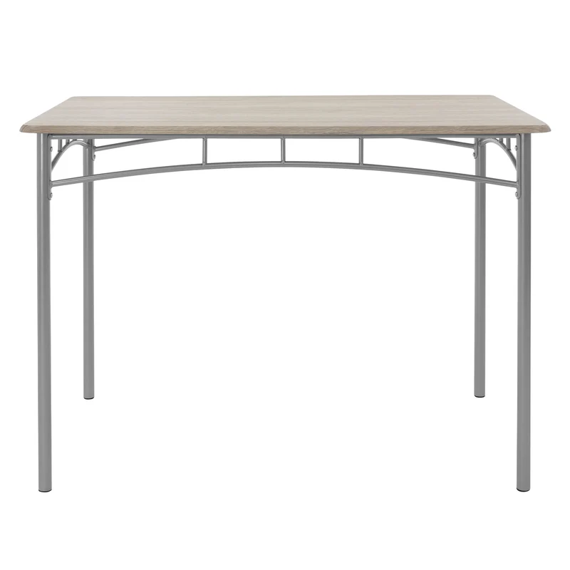 ML-Design | Essgruppe für 4 Personen 5-teilig mit Esstisch und 4 Stühlen aus Holz, Stahl, Esszimmergarnitur Sitzgruppe Küchentisch Set