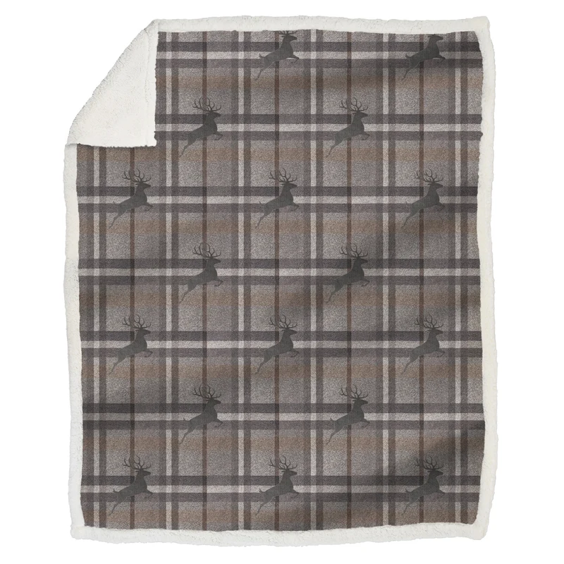 Plaid Morbidotto in MicroPile Fantasia - Jump